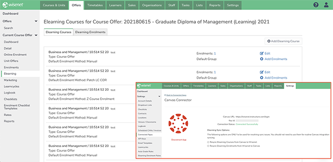 LLN Robot Add-On | Student Management System | Wisenet