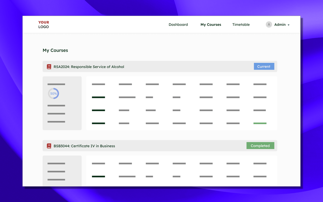 New Learner App slide 2