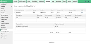 Finance_Xero Invoice Detail